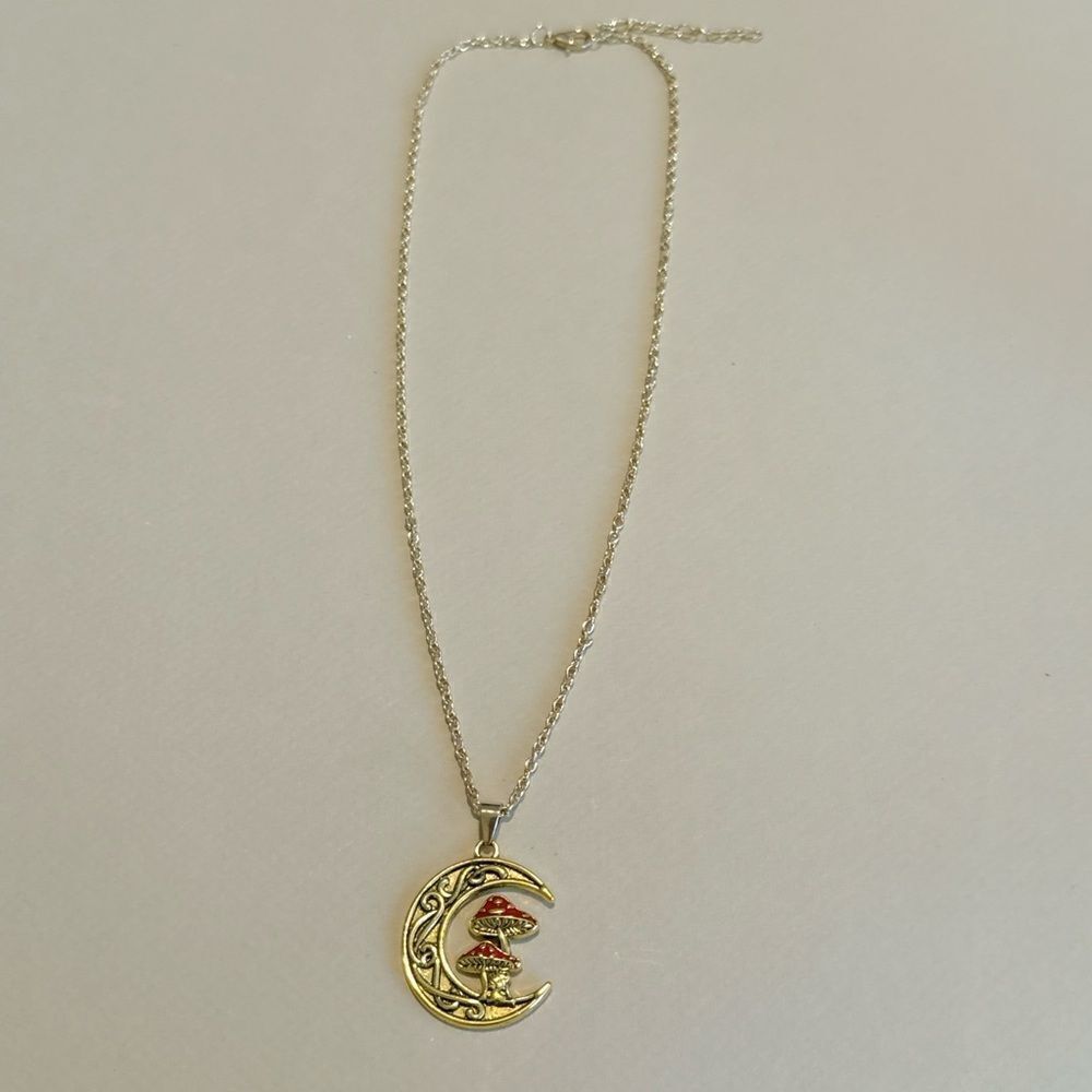 Mushroom necklace M890